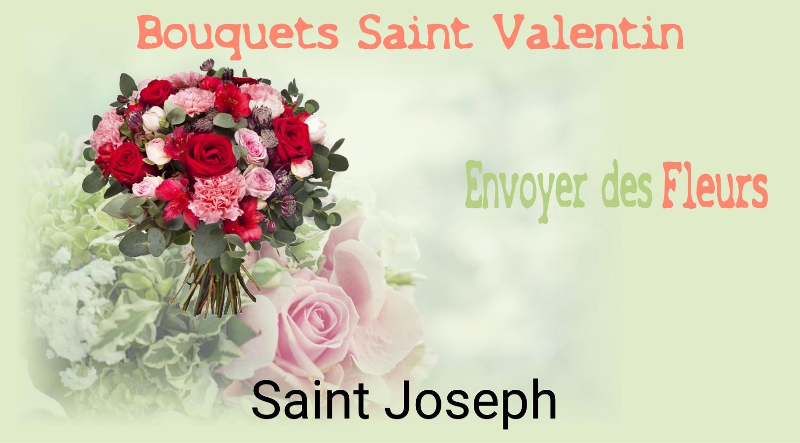 Roses de Saint-Valentin livrées à Saint-Joseph